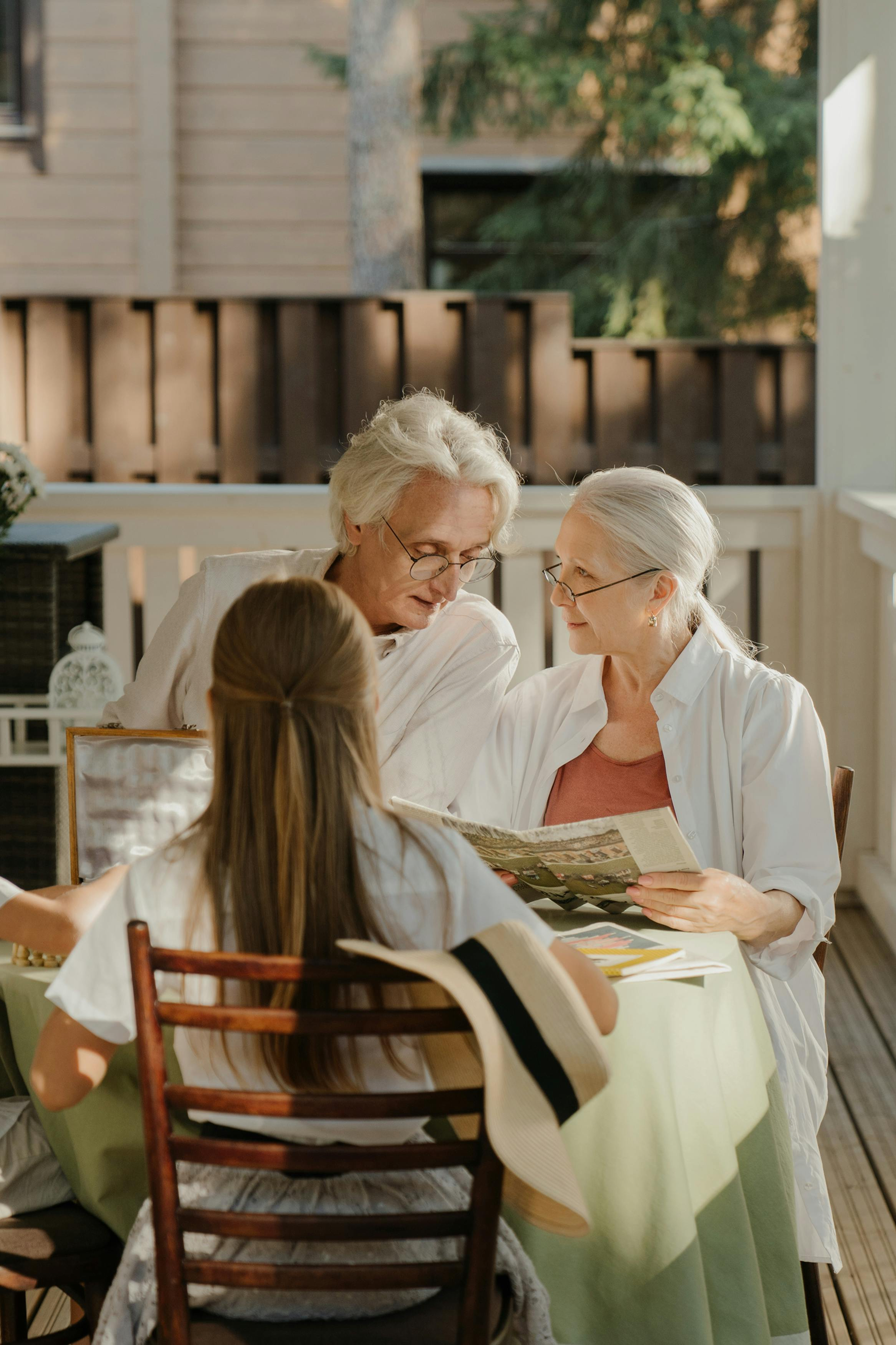 Garden Patio Grandparents